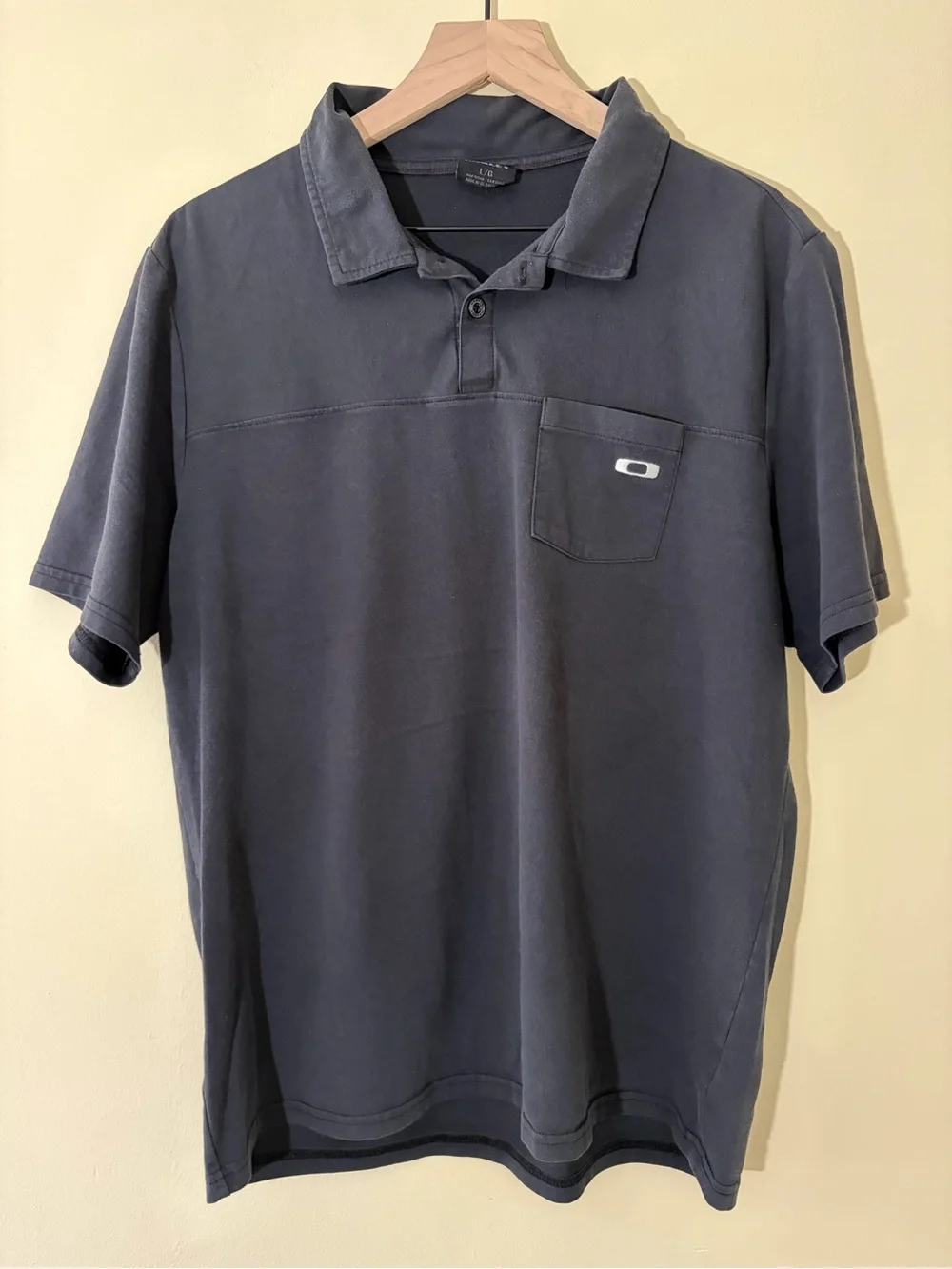 Vintage Oakley Black Golf Polo Shirt